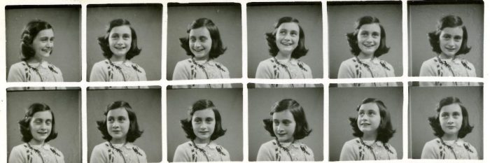Pasfotos van Anne Frank, 1939 Polyfoto