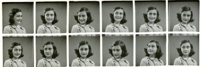 Pasfotos van Anne Frank, 1939 Polyfoto